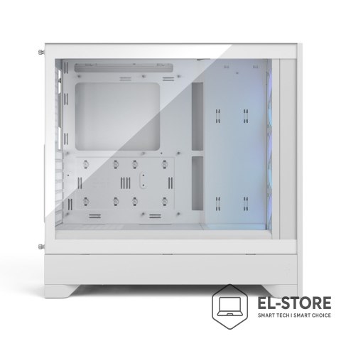 FRACTAL DESIGN Fractal Design Pop 2 Air White TG RGB Midi Tower Biały