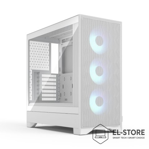 FRACTAL DESIGN Fractal Design Pop 2 Air White TG RGB Midi Tower Biały