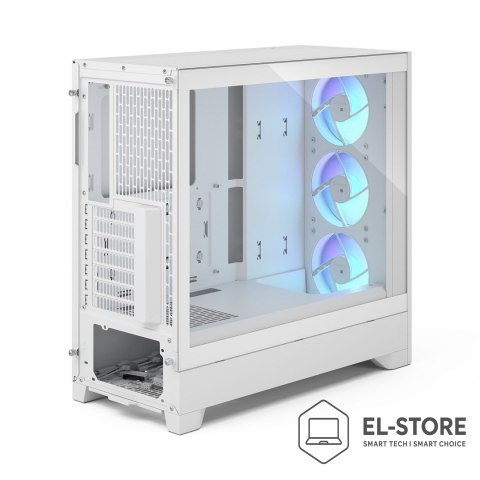 FRACTAL DESIGN Fractal Design Pop 2 Air White TG RGB Midi Tower Biały