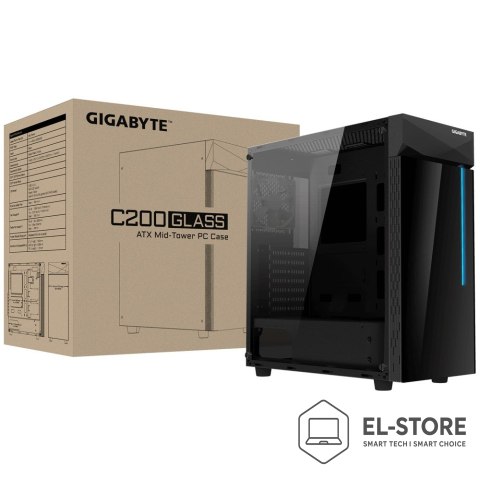 Gigabyte Obudowa Gigabyte C200 Glass