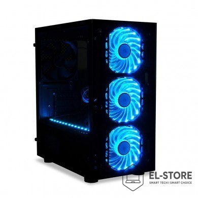 IBOX Obudowa IBOX MINI TOWER PASSION V4 GAMING OPV4 (Micro ATX; kolor czarny)