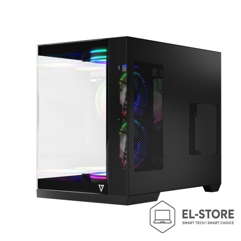 MODECOM MODECOM OBUDOWA VOLCANO PANORAMA APEX ARGB 3F MIDI BLACK