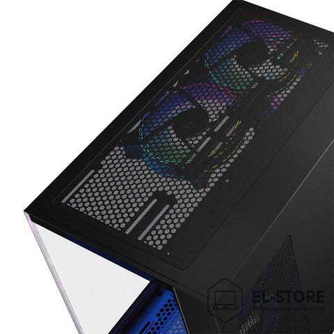 MODECOM MODECOM OBUDOWA VOLCANO PANORAMA APEX ARGB 5F MIDI BLACK
