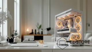 MODECOM MODECOM OBUDOWA VOLCANO STELLAR PLUS MIDI BIAŁA