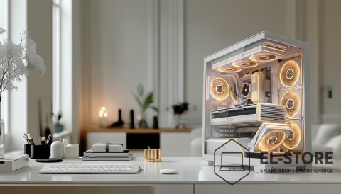 MODECOM MODECOM OBUDOWA VOLCANO STELLAR PLUS MIDI BIAŁA
