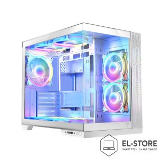 MODECOM MODECOM OBUDOWA VOLCNO PANORAMA APEX ARGB 7F MIDI WHITE