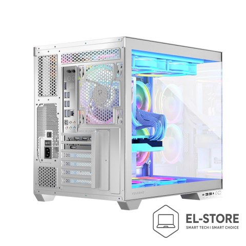 MODECOM MODECOM OBUDOWA VOLCNO PANORAMA APEX ARGB 7F MIDI WHITE