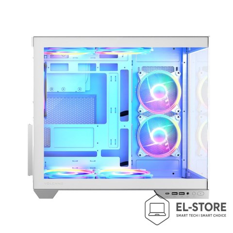 MODECOM MODECOM OBUDOWA VOLCNO PANORAMA APEX ARGB 7F MIDI WHITE