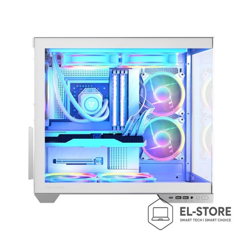 MODECOM MODECOM OBUDOWA VOLCNO PANORAMA APEX ARGB 7F MIDI WHITE