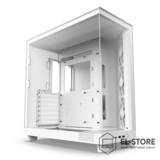 NZXT NZXT OBUDOWA KOMPUTEROWA NZXT OBUDOWA H6 FLOW MIDI TOWER Z OKNEM BIAŁA