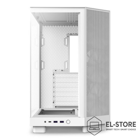 NZXT NZXT OBUDOWA KOMPUTEROWA NZXT OBUDOWA H6 FLOW MIDI TOWER Z OKNEM BIAŁA
