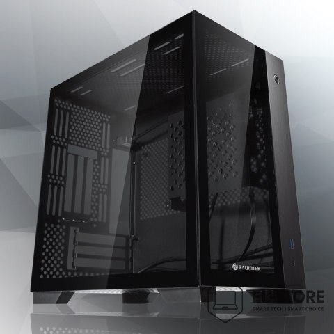 Raijintek RAIJINTEK PAEAN Mini Mini Tower Czarny