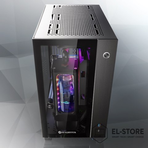 Raijintek RAIJINTEK PAEAN Mini Mini Tower Czarny