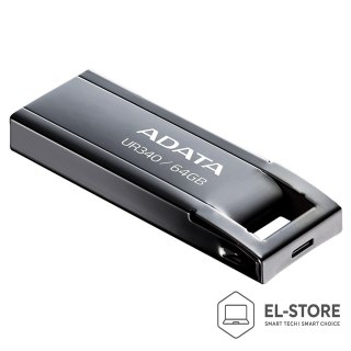ADATA ADATA FLASHDRIVE UR340 64GB USB 3.2 BLACK