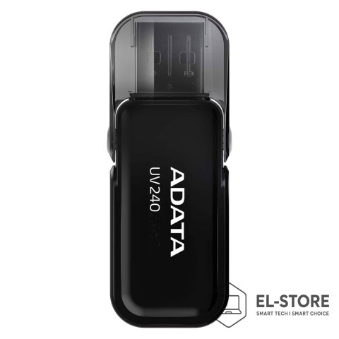ADATA Pendrive ADATA UV240 AUV240-32G-RBK (32GB; USB 2.0; kolor czarny)