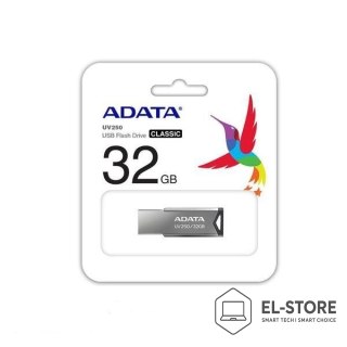 ADATA Pendrive ADATA UV250 AUV250-32G-RBK (32GB; USB 2.0; kolor srebrny)