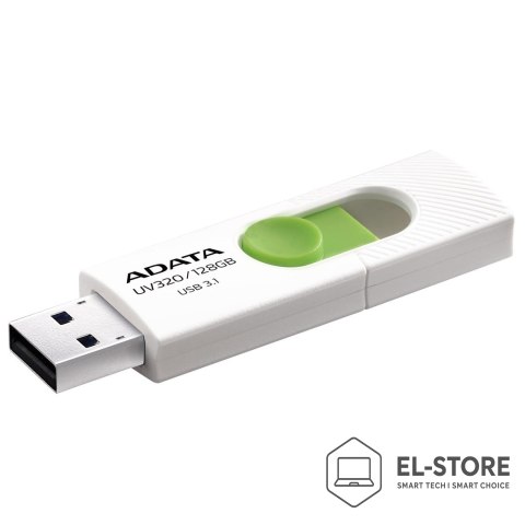 ADATA Pendrive ADATA UV320 AUV320-128G-RWHGN (128GB; USB 3.0; kolor biały)