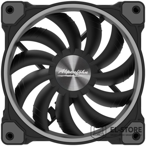 Alpenföhn Alpenföhn Wing Boost 3 Obudowa komputera, Procesor Wentylator 12 cm Czarny 3 szt.