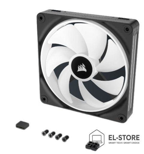 Corsair Corsair CO-9051004-WW system chłodzenia komputerów Obudowa komputera Wentylator 14 cm Czarny, Biały 2 szt.