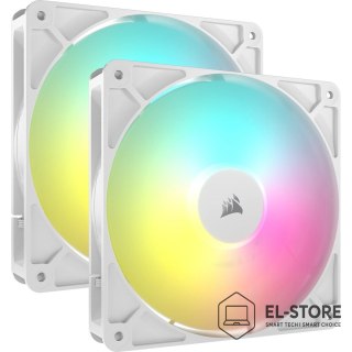 Corsair Corsair RS140 ARGB Obudowa komputera Wentylator 14 cm Biały 2 szt.
