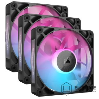 Corsair Corsair iCUE LINK RX120 RGB Obudowa komputera Wentylator 12 cm Czarny 3 szt.
