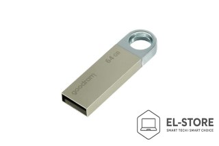 GoodRam Pendrive GoodRam UUN2 UUN2-0640S0R11 (64GB; USB 2.0; kolor srebrny)