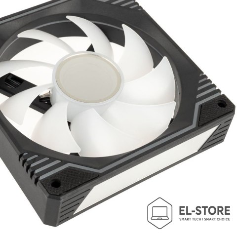 KOLINK Kolink Umbra X 120mm ARGB High Performance PWM Fan Triple Pack - Black