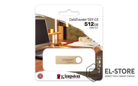 Kingston KINGSTON FLASH 512GB USB3.2 Gen.1 DataTraveler