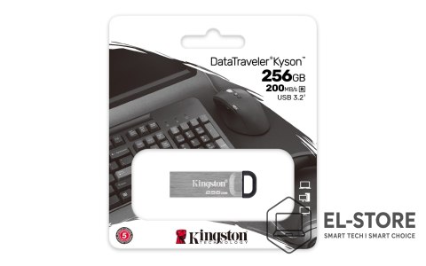 Kingston KINGSTON FLASH Kyson 256GB USB3.2 Gen 1