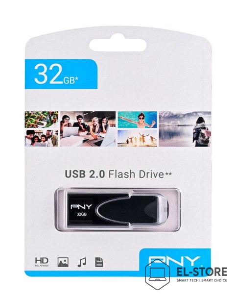PNY Technologies Pamięć USB flash PNY Attache 4 USB 2.0 32GB