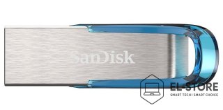 SanDisk DYSK SANDISK USB 3.0 ULTRA FLAIR 128GB NIEBIESKI 150MB/s