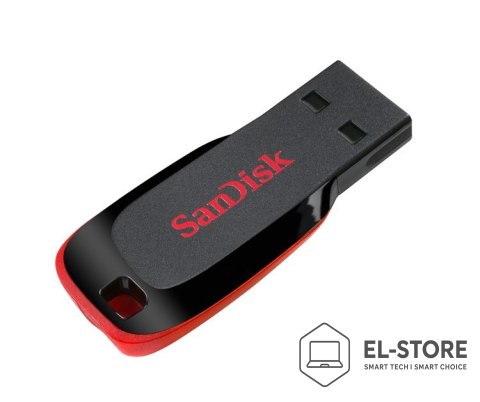 SanDisk Pendrive SanDisk Cruzer Blade SDCZ50-128G-B35 (128GB; USB 2.0; kolor czarny)
