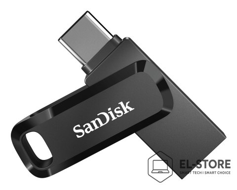 SanDisk Pendrive SanDisk Ultra Dual GO SDDDC3-128G-G46 (128GB; USB 3.0, USB-C; kolor czarny)