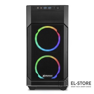 Sharkoon Sharkoon V1000 RGB Micro Tower Czarny