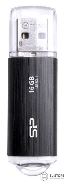 Silicon Power Pendrive Silicon Power Blaze B02 16GB USB 3.1 kolor czarny (SP016GBUF3B02V1K)