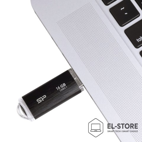Silicon Power Pendrive Silicon Power Blaze B02 16GB USB 3.1 kolor czarny (SP016GBUF3B02V1K)