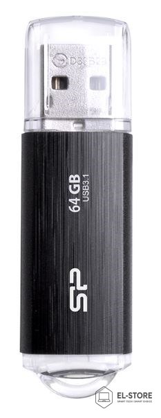Silicon Power Pendrive Silicon Power Blaze B02 64GB USB 3.1 kolor czarny (SP064GBUF3B02V1K)