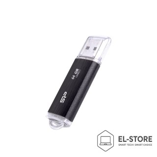 Silicon Power Pendrive Silicon Power Blaze B02 64GB USB 3.1 kolor czarny (SP064GBUF3B02V1K)