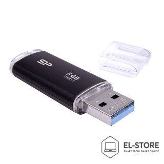 Silicon Power Pendrive Silicon Power Blaze B02 8GB USB 3.1 kolor czarny (SP008GBUF3B02V1K)