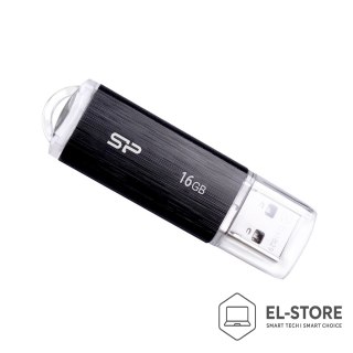 Silicon Power Pendrive Silicon Power Ultima U02 16GB USB 2.0 kolor czarny (SP016GBUF2U02V1K)