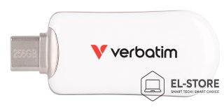 Verbatim Verbatim 30230 pamięć USB 256 GB USB Type-C 3.2 Gen 1 (3.1 Gen 1) Biały