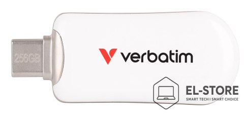 Verbatim Verbatim 30230 pamięć USB 256 GB USB Type-C 3.2 Gen 1 (3.1 Gen 1) Biały