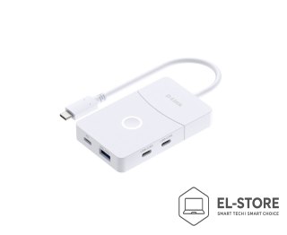 D-Link D-Link DUP-501 huby i koncentratory USB 3.2 Gen 1 (3.1 Gen 1) Type-C 5000 Mbit/s Biały