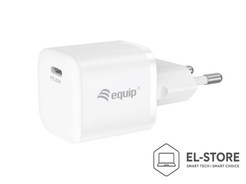 EQUIP Equip 245530 ładowarka do urządzeń przenośnych Tablet, Smartfon Biały Prąd przemienny Wewnętrzna