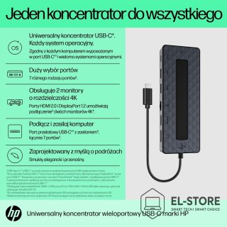 Hewlett-Packard HP 50H55AA USB 3.2 Gen 2 (3.1 Gen 2) Type-C Czarny