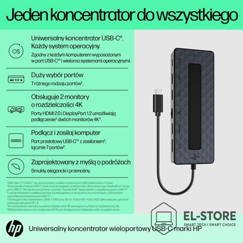 Hewlett-Packard HP 50H55AA USB 3.2 Gen 2 (3.1 Gen 2) Type-C Czarny