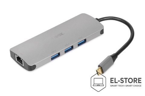 IBOX IBOX HUB USB IUH3RJ4K USB3.2 LAN HDMI 4K PD100W