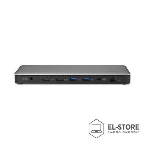 Kensington Kensington SD5760T - Stacja dokująca - USB-C / USB4 / Thunderbolt 3 / Thunderbolt 4 - 2 x HDMI, Thunderbolt - GigE