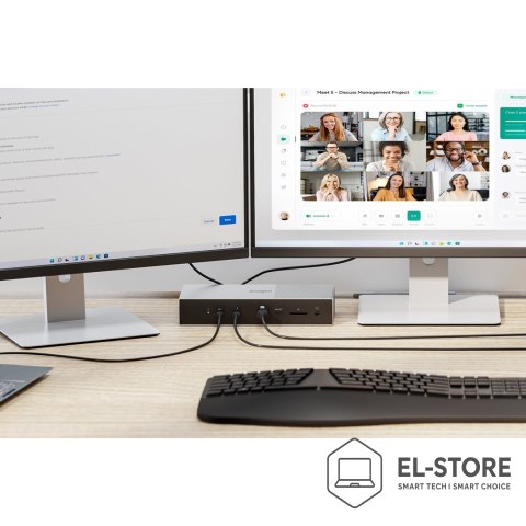 Kensington Kensington Stacja dokująca SD5000T5 EQ Thunderbolt 5 z potrójnym 4K i PD 140 W — Windows/macOS