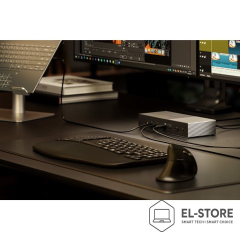 Kensington Kensington Stacja dokująca SD5000T5 EQ Thunderbolt 5 z potrójnym 4K i PD 140 W — Windows/macOS